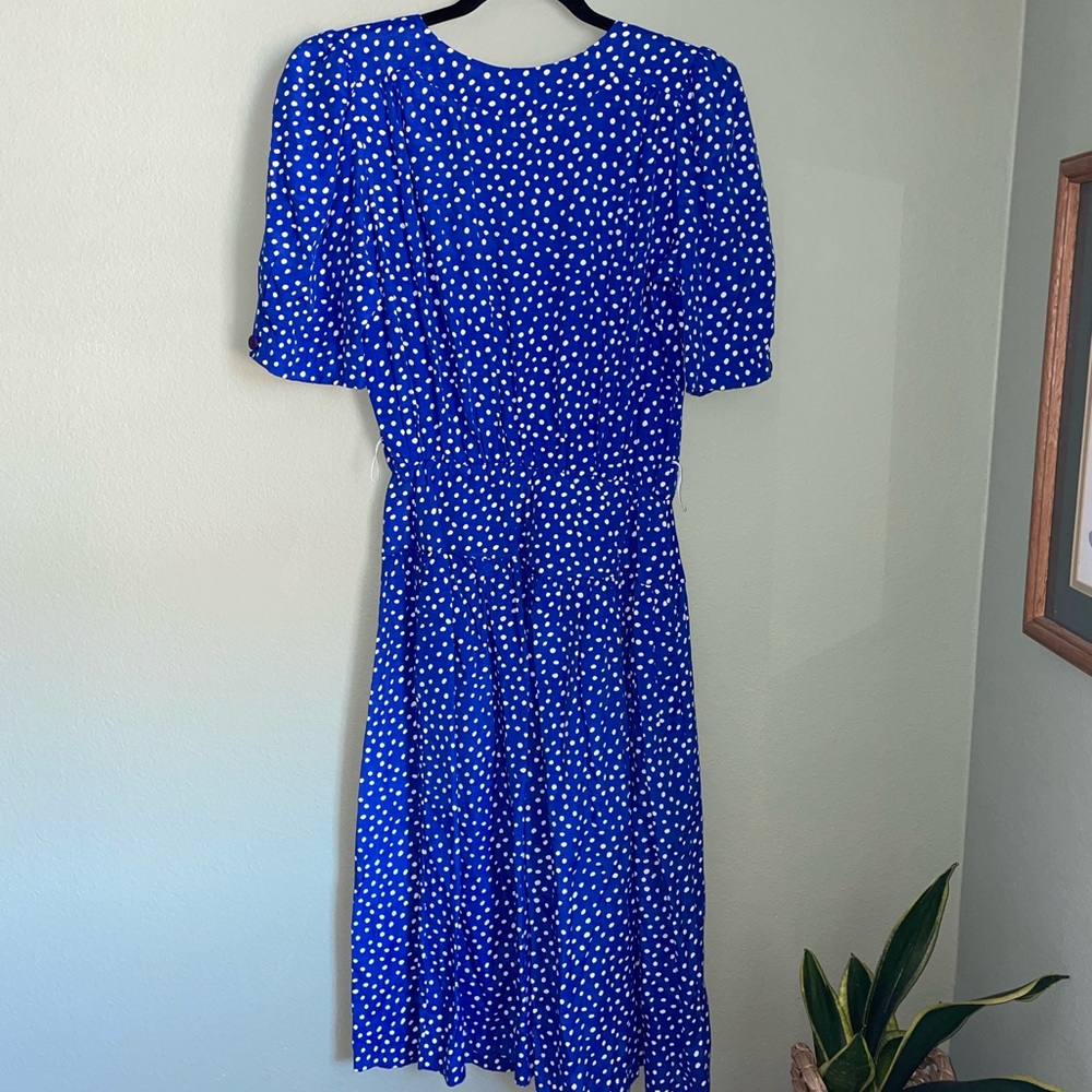 Vintage 80s Dress With Shoulder Pads